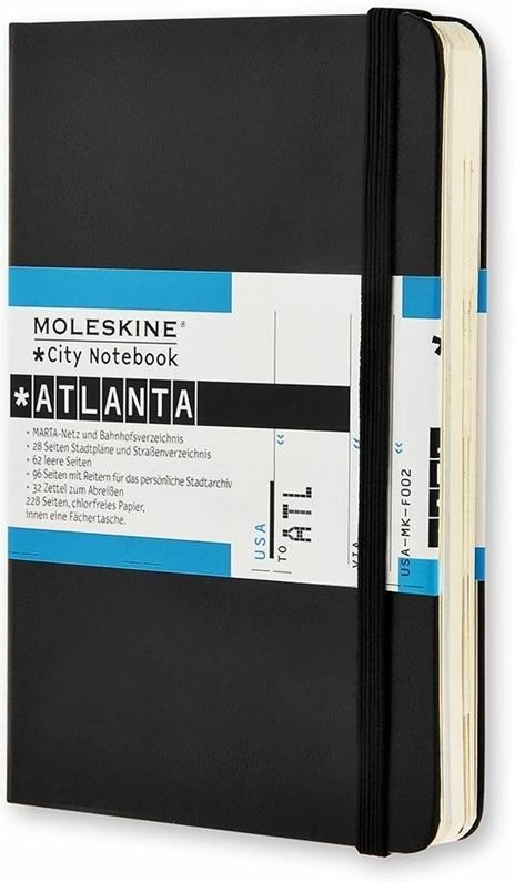 Een City Notebook ATLANTA ** zonder recht van retour ** koop je bij Moleskine.nl